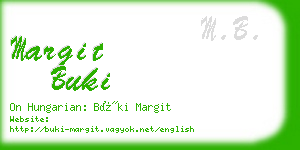 margit buki business card